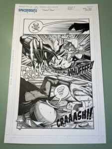 Spaceferatu, page 22 artboard.